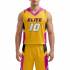 Anti Bacterial Breathable Basketball Singlet in Yellow with Plus Size Fit Manufacturers, Suppliers, Exporters in USA (United States)