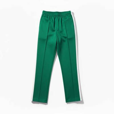 Green Cricket Trousers With Drawstring Waist And Knitted Stripe Pattern Manufacturers, Suppliers, Exporters in USA (United States)
