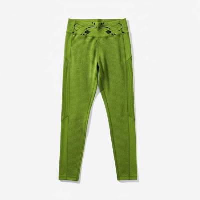 Green Leggings Womens Acrylic Fabric Regular Fit Elastic Waist Casual Manufacturers, Suppliers, Exporters in USA (United States)