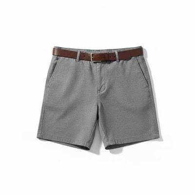 Men Grey Promotional Shorts Fixed Waist Belt Loops Above Knee Manufacturers, Suppliers, Exporters in USA (United States)