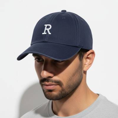 Navy Blue Baseball Cap Low Profile Relaxed Fit Heavyweight Cotton Twill Manufacturers, Suppliers, Exporters in USA (United States)