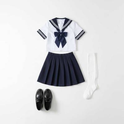 Polyester Cotton School Uniform Sailor Design with Comfortable Fit Manufacturers, Suppliers, Exporters in USA (United States)