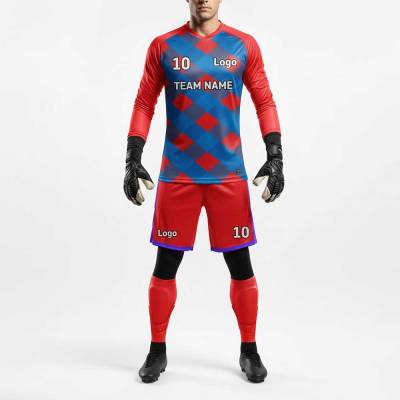 Slim Fit Mens Goalie Shirt Long Sleeve Full Sublimation Polyester Manufacturers, Suppliers, Exporters in USA (United States)