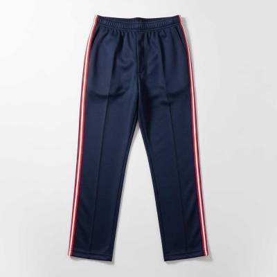 Sports Cut And Sew Cricket Pants navy blue with comfortable elastic waistband Manufacturers, Suppliers, Exporters in USA (United States)