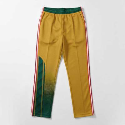 Yellow Cut And Sew Cricket Pants straight track style for training and match wear Manufacturers, Suppliers, Exporters in USA (United States)
